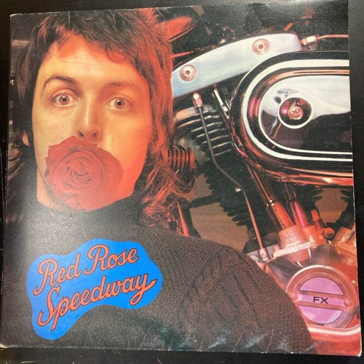 Paul McCartney And Wings - Red Rose Speedway (UK/1973) LP (VG/VG+) -pop rock-